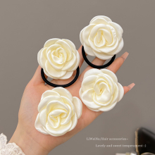 French Sweet Camellia Hair Clip with Versatile Style and Versatile Hair Accessories