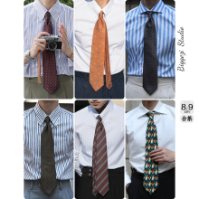 Tie collection Italian British trend floral fragments