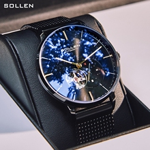 New hollow out ultra-thin personalized fashion genuine watch