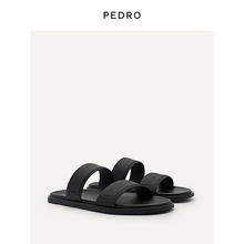 PEDRO Small Round Head Slippers 23 Summer New Edition