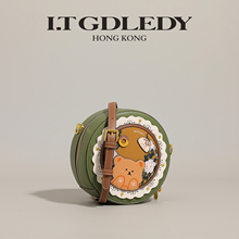 Hong Kong IT GDLEDY small round bag crossbody bag