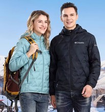 Colombian outdoor hooded short jacket down jacket