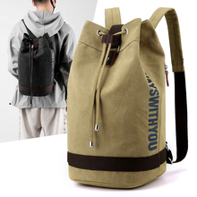 New canvas backpack with large capacity for leisure and fitness