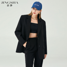 Jingsha Fashion Long sleeved Suit Coat