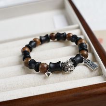 New Year Gift Lucky Awakening Lion Jingdezhen Ceramic Bracelet China-Chic Student Handwear Bamboo News Goodluck Accessories Handwear Fashion