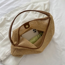 Summer popular women's hand-held woven bags