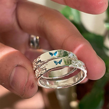 Butterfly Couple Ring 2024 New Popular Style