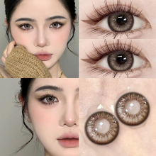 Eyemay Thai style milk tea brown beautiful pupils daily throw 30 pieces of mixed blood large diameter genuine contact lenses on the official website