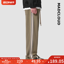 Madcloud American straight leg casual pants