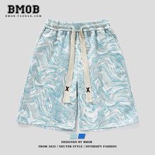 BMOB Summer Thin Loose Casual Beach Shorts for Men