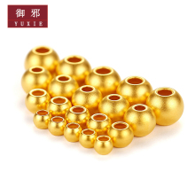 DIY Ancient Method 24k Pure Gold Separated Beads Round Beads Scattered Beads Gold Beads