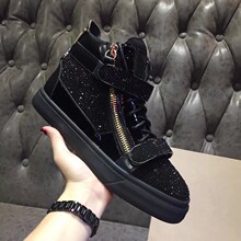 Official Genuine Giuseppe Zanotti GZ/Giuseppe Zanotti Velvet Full Hot Diamond Casual Shoes for Men