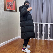 Wo Shan knee length authentic 95 down jacket