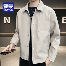 Romon jacket jacket jacket men's Spring and Autumn 2024 new model