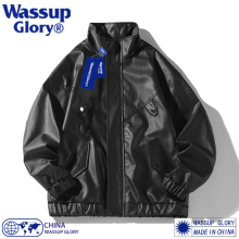 WASSUP GLORY leather jacket for men