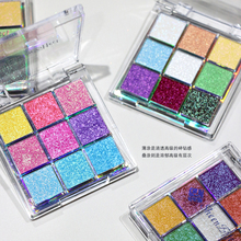 Xunfeit Nine Palace Grid Ice Transparent Chameleon Delicate and Super Sparkling