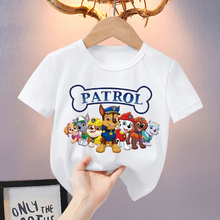 Wang Wang Team Round Neck Loose Cotton Half Sleeve T-shirt Cartoon