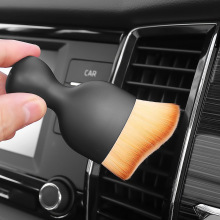 Car interior dust soft brush cleaning tool keyboard