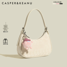 CASPER&KEANU niche design texture underarm bag