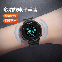 Electronic watch for men, middle and high school students, children, boys and girls, multi-functional waterproof digital night light for sports