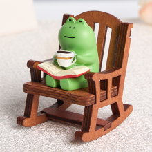 Japanese Healing Nothing Frog Office Desktop Decoration