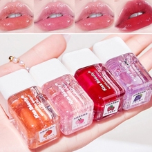 Dudu Lip Moisturizing Lip Honey with Sparkling Mirror Face Lip Glaze