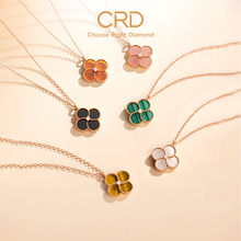 CRD Kleidei 18K Gold Clover Diamond Necklace