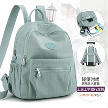 Oxford nylon canvas backpack is lightweight and fashionable