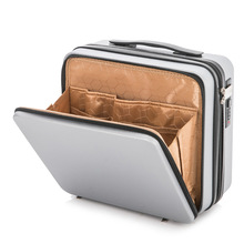 Handheld luggage 16 inch small front open lid travel box