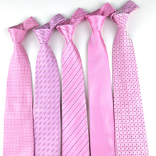 9cm 10cm pink tie wedding