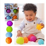 婴儿感统触觉手抓球玩具 宝宝按摩软球BB器