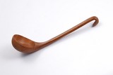 木汤勺 带挂钩汤勺 酒勺 实木家用汤勺