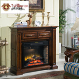 欧式客厅美式简约装饰柜家具实木壁炉壁炉架