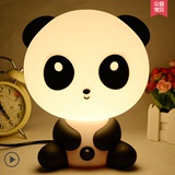 创意卡通小夜灯礼品台灯送女生生日礼物熊猫