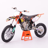 俊基 1:12 KTM450越野摩托车模型合金仿真