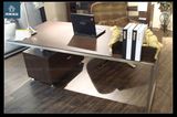 书桌简约现代风格书桌办公桌定制写字台书柜