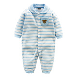 连体新生婴儿纯棉睡宝宝长袖哈衣爬服连体衣