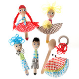 手工制作创意DIY材料包益智玩具勺子娃娃