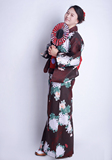 和服浴衣 日本出口 女 樱花和服 正规和服