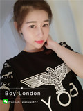 韩国代购Boy London夏季新款老鹰袖短袖t恤