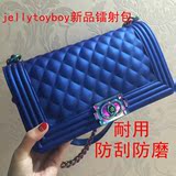 JTB正品Jellytoyboy镭射磨砂恶搞斜挎女包