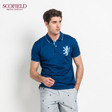 scofield 新品休闲多色短袖POLO衫