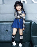韩版新款西米春夏装女童童装2016牛仔背带裙