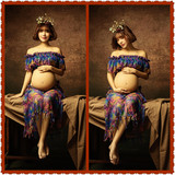 新款摄影孕妇写真服装影楼拍照主题孕妇装