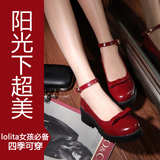 春季新款日系lolita鞋学生鞋