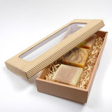 韩国大透明礼品盒瓦楞纸包装盒月饼包装盒