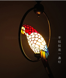 美式田园创意鹦鹉吊灯艺术装饰小鸟阳台灯具