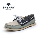 SPERRY男鞋夏男士舒适真皮手工斯佩里帆船鞋