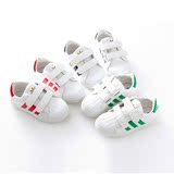 新款中小大儿童白色运动鞋贝壳头学生板鞋