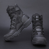 优耐特沙漠靴战术靴特种兵军靴侧拉链作战靴